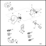 Turbocharger and Exhaust Elbow