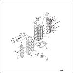 Cylinder Block Assembly (800-818154A35 / 800-818154A50)