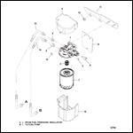 FUEL FILTER (FUEL COOLED SYSTEM) S/N 0K147350 & UP