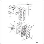 Reed Block And Cylinder Head