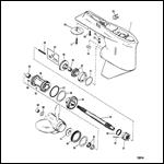 GEAR HSG (PROP SHAFT)(XR6/MAG III - 1.78:1 RATIO)