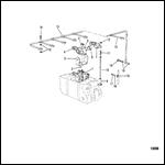 Rocker Arm And Oil Lines