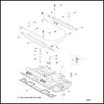 Intake Manifold And Fuel Rails (SN 0L304599 & Below)