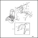 HYDRAULIC PUMP AND BRACKET