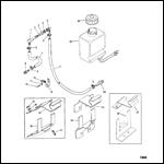 Oil Reservoir Components (Square Oil Bottle)