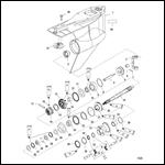 Gear Housing Propeller Shaft - Counter Rotation