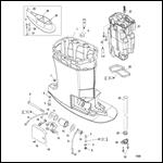 Drivshaft Housing and Exhaust Tube