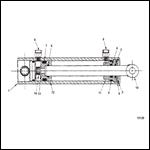 Cylinder Assembly, Hydraulic (844222A1)