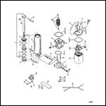 Power Trim Components Single Ram (0D252461 and Up)