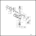 Crankshaft Pistons And Connecting Rods (#638-8532-1)