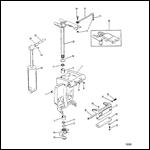 Swivel Bracket And Steering Arm (Casting Number 1499-8709C6)