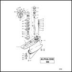 GEAR HOUSING ASSY (DRIVESHAFT) (ALPHA ONE-SS)