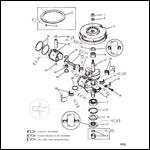 Crankshaft (6/8)(9.9-USA-0G112449/BEL-9831799 & Below)