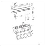 Cylinder Head (370/400/440-S/N-5670298 & Below)