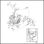 TRANSMISSION AND RELATED PARTS (V-DRIVE)