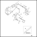 Shift Bracket (Bravo Engines)(SN-0M659999 and Below)