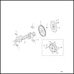 CRANKSHAFT AND FLYWHEEL