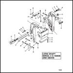 Transom Bracket (Long Shaft S/N-0C160936 & Up)