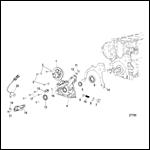 Cylinder Block Oil Pump and Water Pump