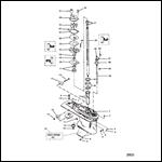 Gear Housing Assembly (Driveshaft) (3 Jaw Reverse Clutch)