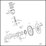 CRANKSHAFT PISTONS AND CONNECTING RODS