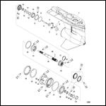 Gear Housing Prop Shaft - Std Rotation 2B014225 & below