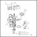 CRANKSHAFT PISTONS AND CONNECTING RODS