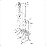 Gear Housing (Driveshaft-2.33:1)(Serial #1C033811 & Up)