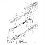 Gear Housing Prop Shaft -Counter Rotation 2B014225 & below