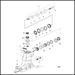 DRIVESHAFT HOUSING AND DRIVE GEARS