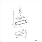 OIL PAN AND OIL PUMP