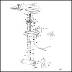 Complete Trolling Motor (Model SWDS54FB/SWDS54FBV) (12 Volt)