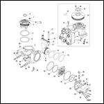 Air Compressor Components SN 1B884476 and below