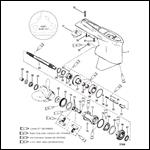 GEAR HSG (PROP SHAFT)(STD ROTATION) (S/N-0G437999, BELOW)