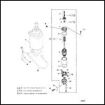 STARTER MOTOR (S/N-0G472132 AND BELOW)