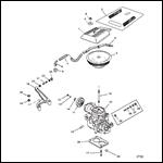 CARBURETOR/THROTTLE LINKAGE (2 BARREL)