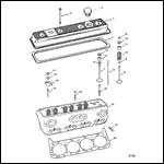 CYLINDER HEAD AND ROCKER COVER