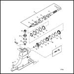 DRIVESHAFT HOUSING AND DRIVE GEARS