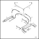 TRIM CYLINDERS AND HYDRAULIC HOSES