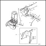 HYDRAULIC PUMP AND BRACKET