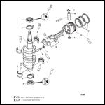 CRANKSHAFT PISTONS AND CONNECTING RODS