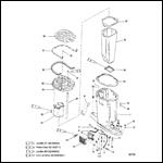 DRIVESHAFT HOUSING AND EXHAUST TUBE