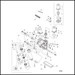 POWER TRIM COMPONENTS (CAST PUMP HOUSING)