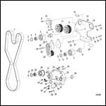 Engine Components (Drive Belt) (0M958747 And Up)