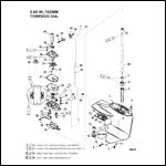 Gear Housing Driveshaft - 2.00:1 Gear Ratio