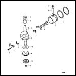 CRANKSHAFT AND PISTON