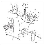 Hydraulic Pump and Mounting Brackets