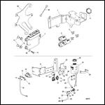 Electrical Components PCM, Circuit Breaker, Lube Bottle