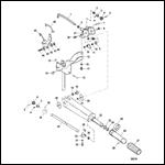 Tiller Handle and Throttle Linkage