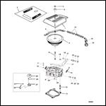 CARBURETOR AND THROTTLE LINKAGE (4 BARREL)